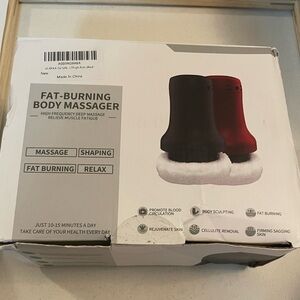 Red and Black Fat-Burning Body Massager NWT
